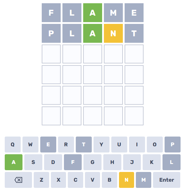 Check the Letter Colors